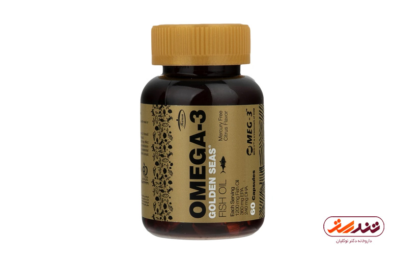 کپسول امگا 3 کارن گلدن سیز بسته 60 عددی